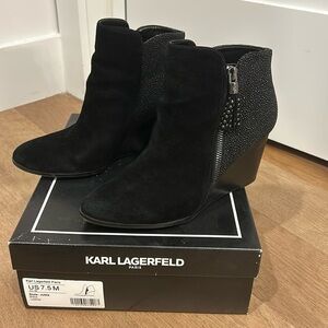Karl Lagerfeld Fun Chic Booties